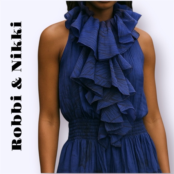 Robbi & Nikki Ruffled & Buttoned Front | Sleeveless Tank Top Blouse - Picture 1 of 7